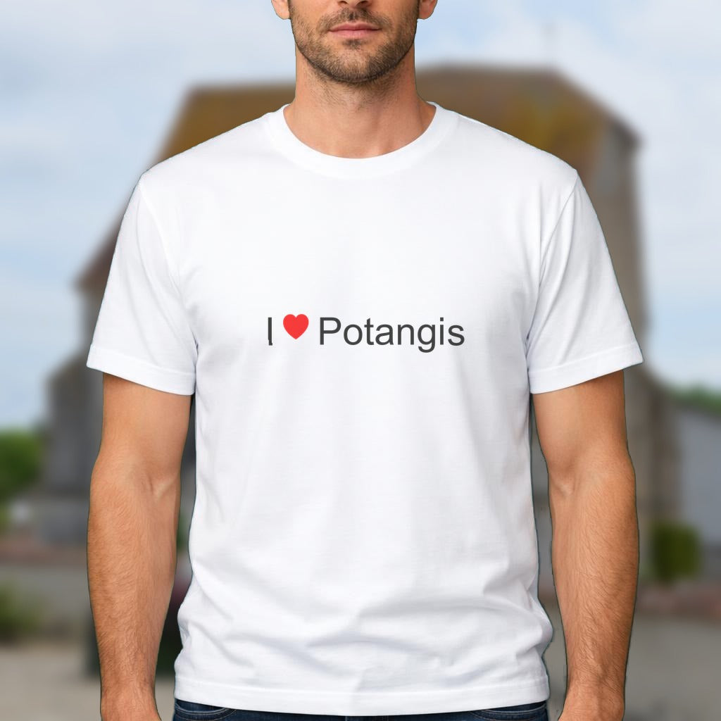 T-shirt I love potangis