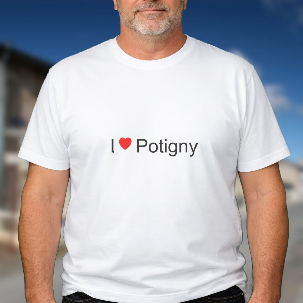 T-shirt I love potigny