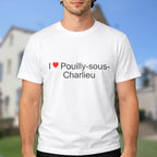 T-shirt I love pouilly-sous-charlieu