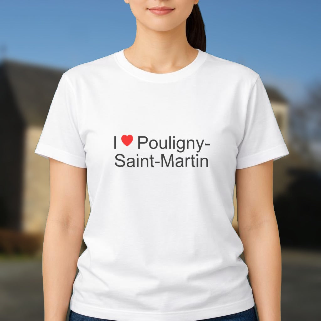 T-shirt I love pouligny-saint-martin