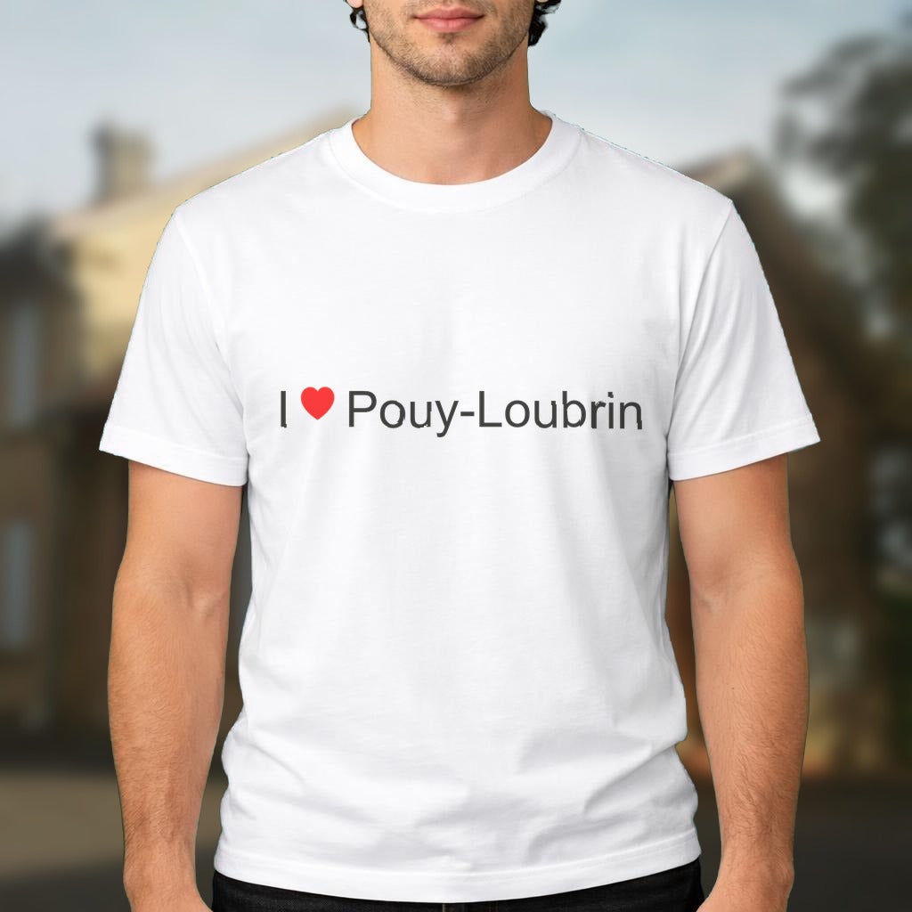 T-shirt I love pouy-loubrin