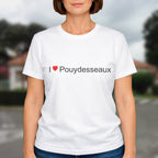 T-shirt I love pouydesseaux