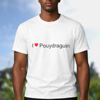 T-shirt I love pouydraguin