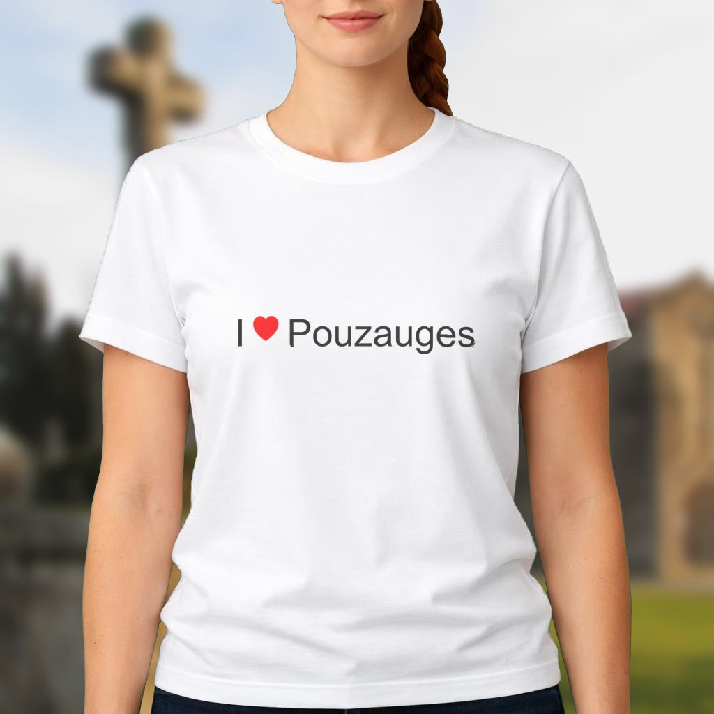 T-shirt I love pouzauges