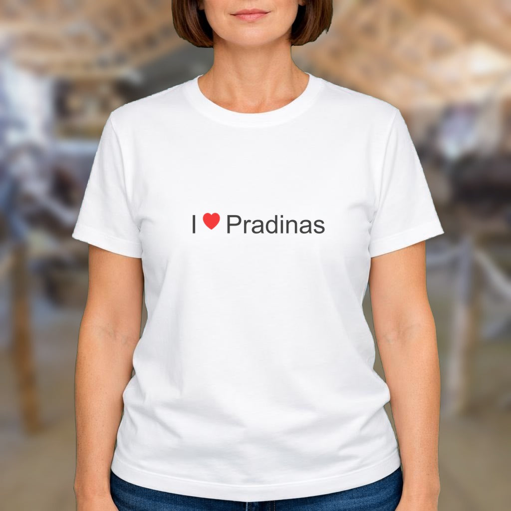 T-shirt I love pradinas