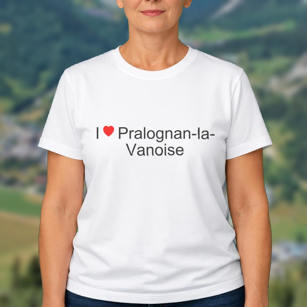 T-shirt I love pralognan-la-vanoise
