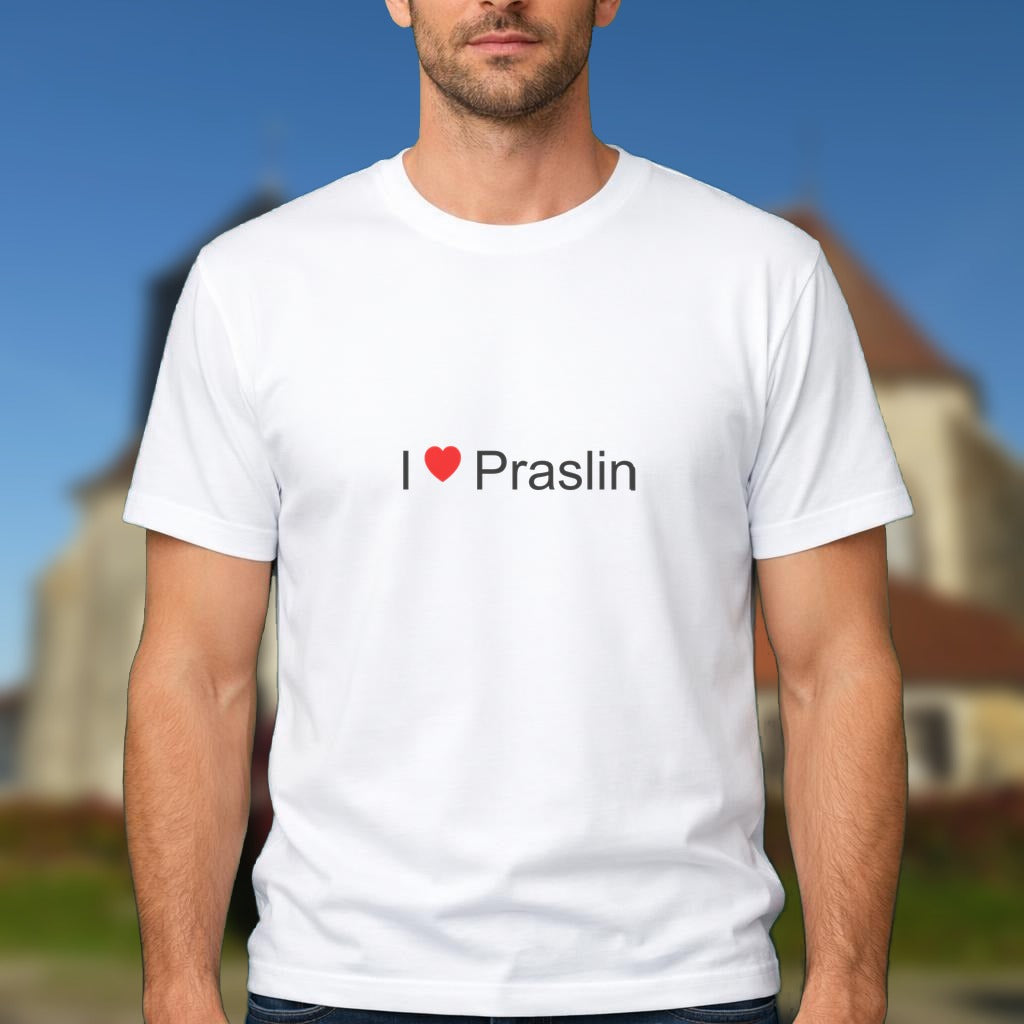 T-shirt I love praslin