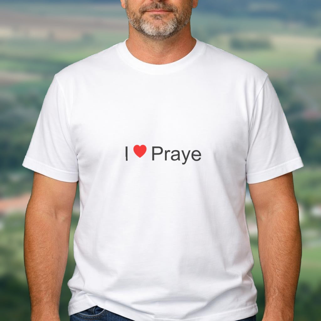 T-shirt I love praye