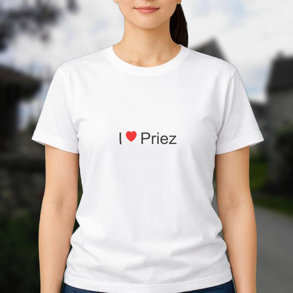T-shirt I love priez