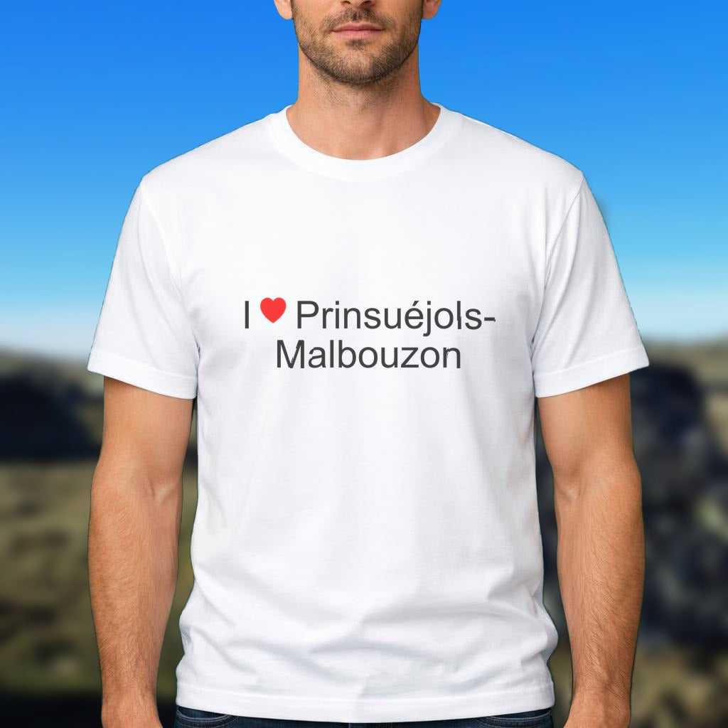 T-shirt I love prinsuéjols-malbouzon