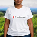 T-shirt I love puechredon
