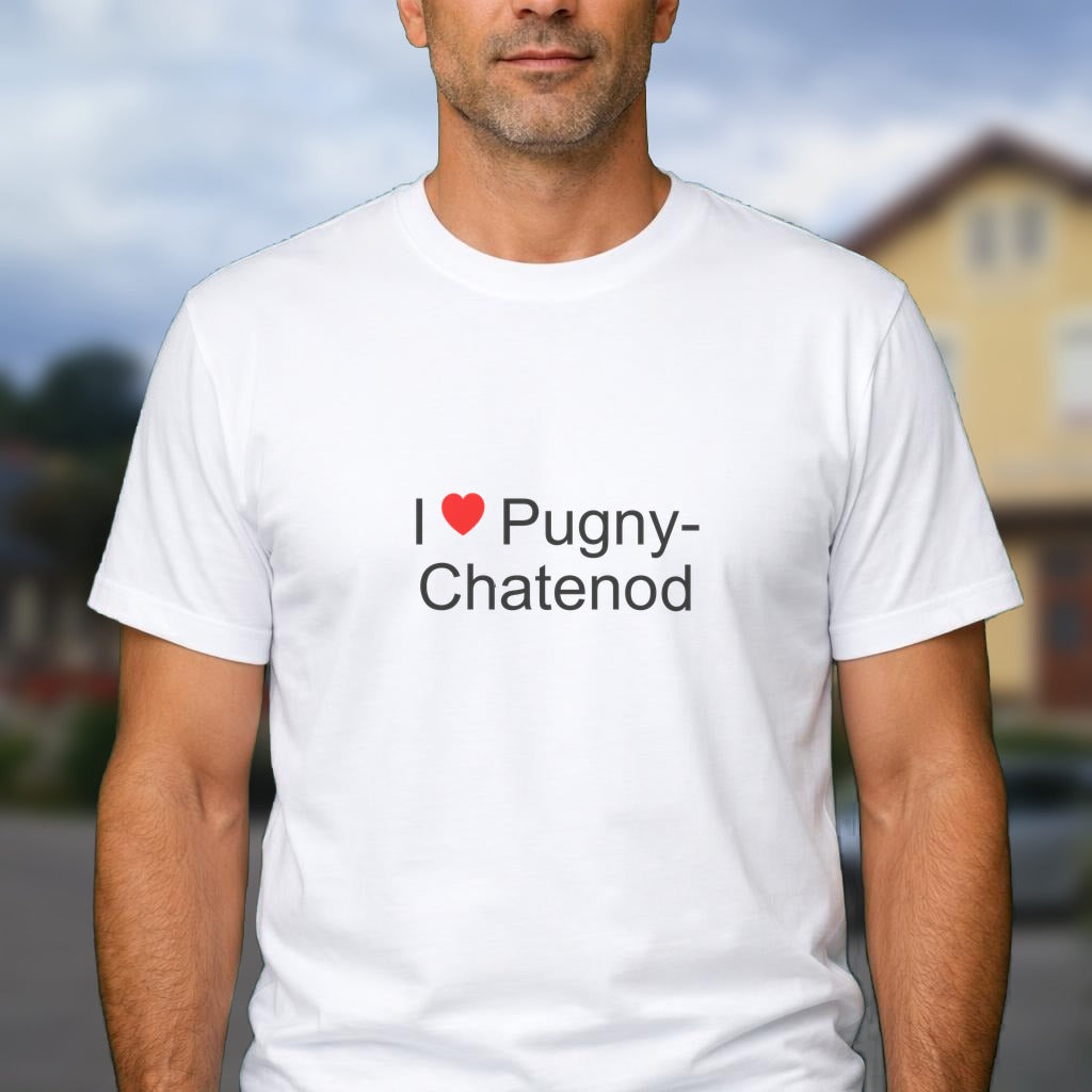 T-shirt I love pugny-chatenod