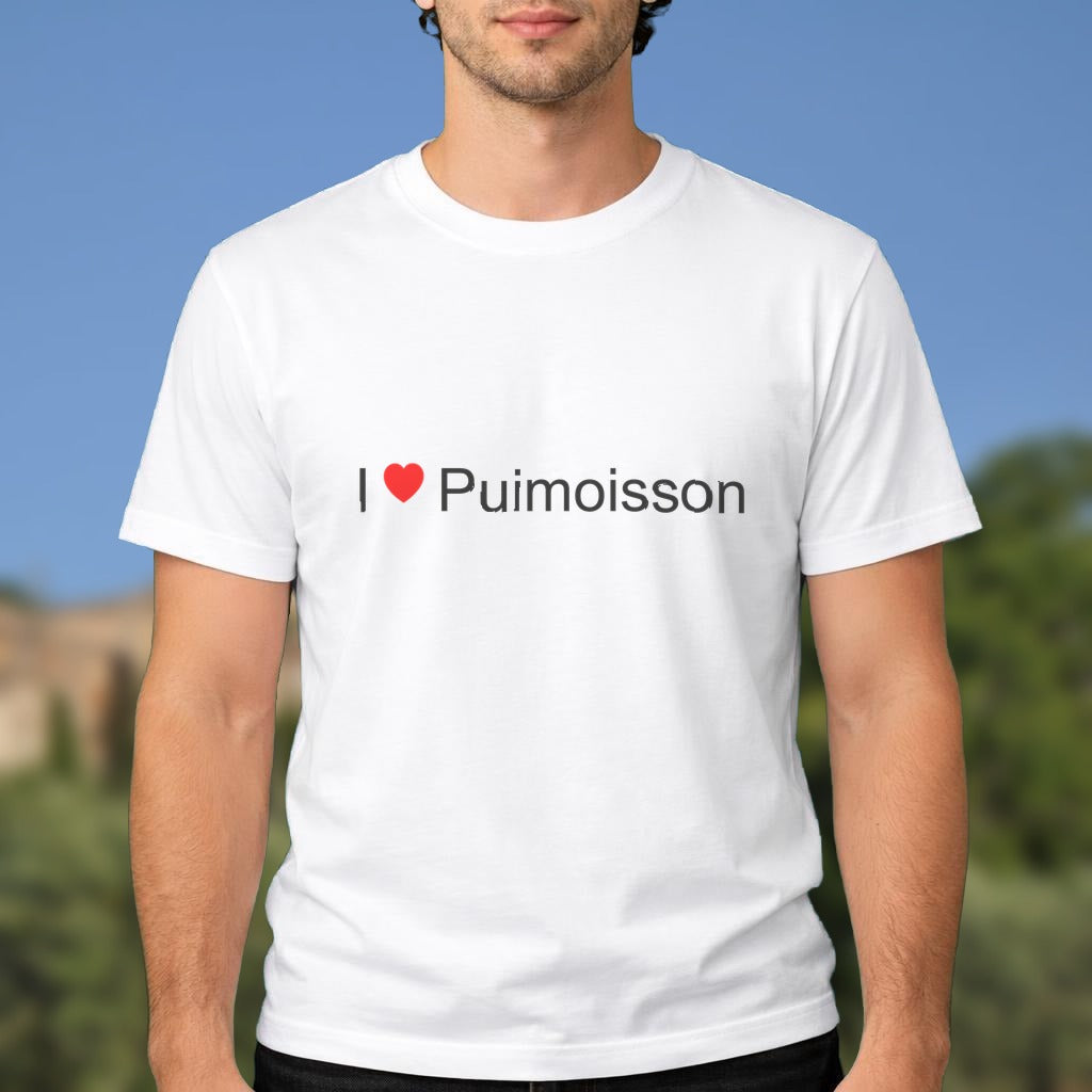 T-shirt I love puimoisson