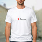 T-shirt I love pusey
