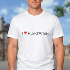 T-shirt I love puy-d'arnac