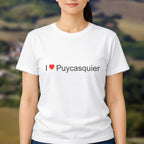 T-shirt I love puycasquier