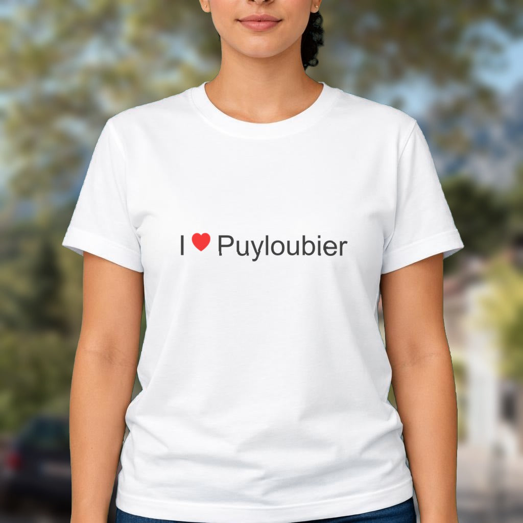 T-shirt I love puyloubier
