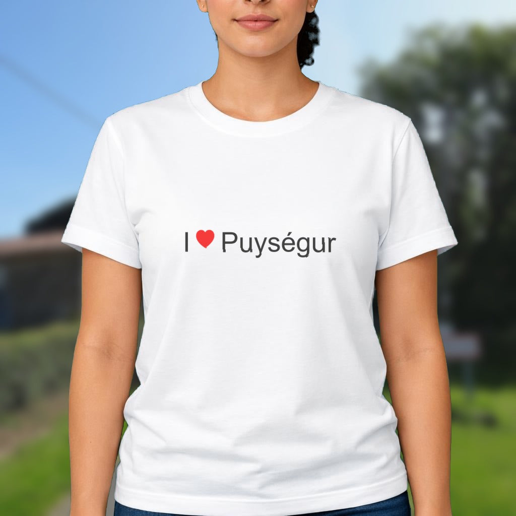 T-shirt I love puységur