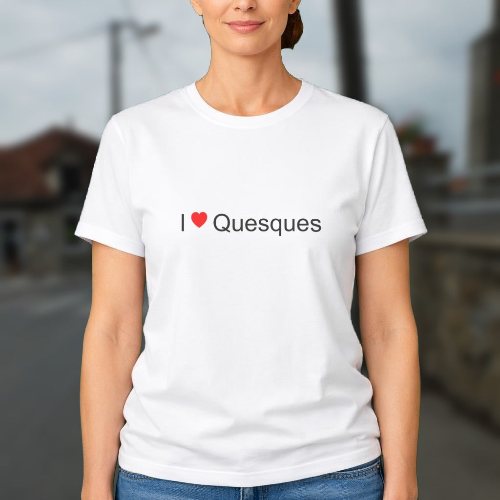 T-shirt I love quesques