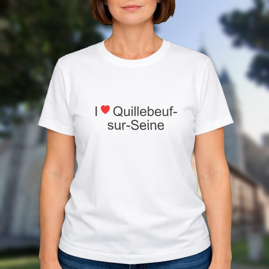 T-shirt I love quillebeuf-sur-seine