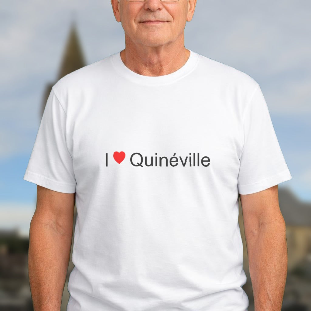 T-shirt I love quinéville