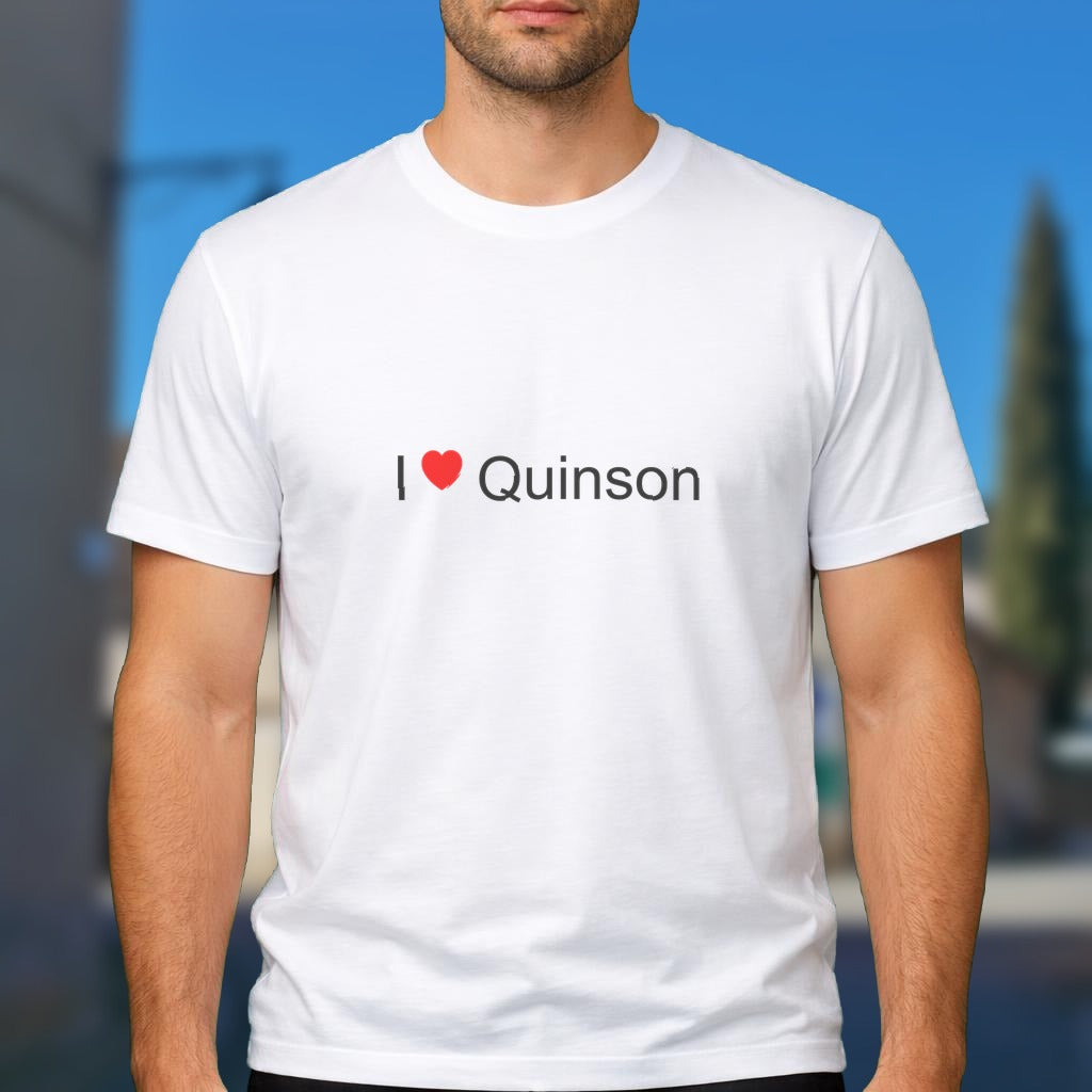 T-shirt I love quinson