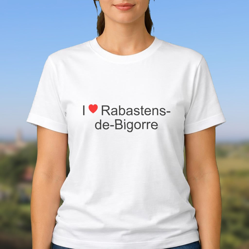 T-shirt I love rabastens-de-bigorre