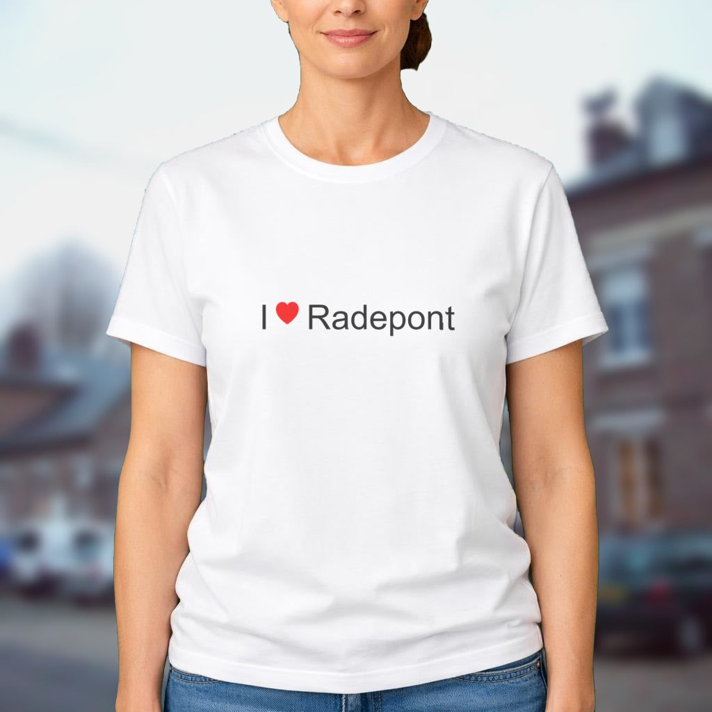 T-shirt I love radepont