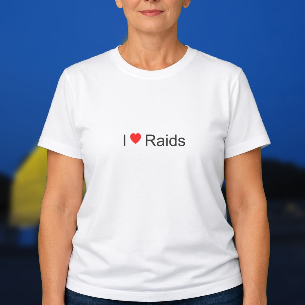 T-shirt I love raids