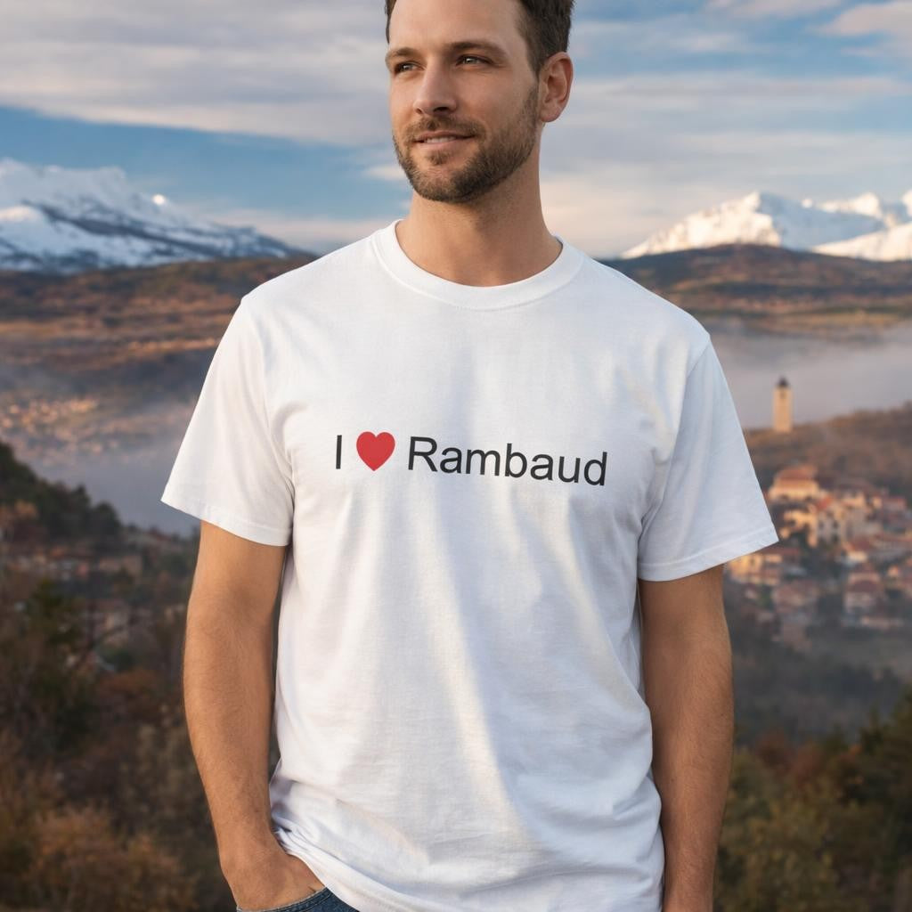 T-shirt I love rambaud
