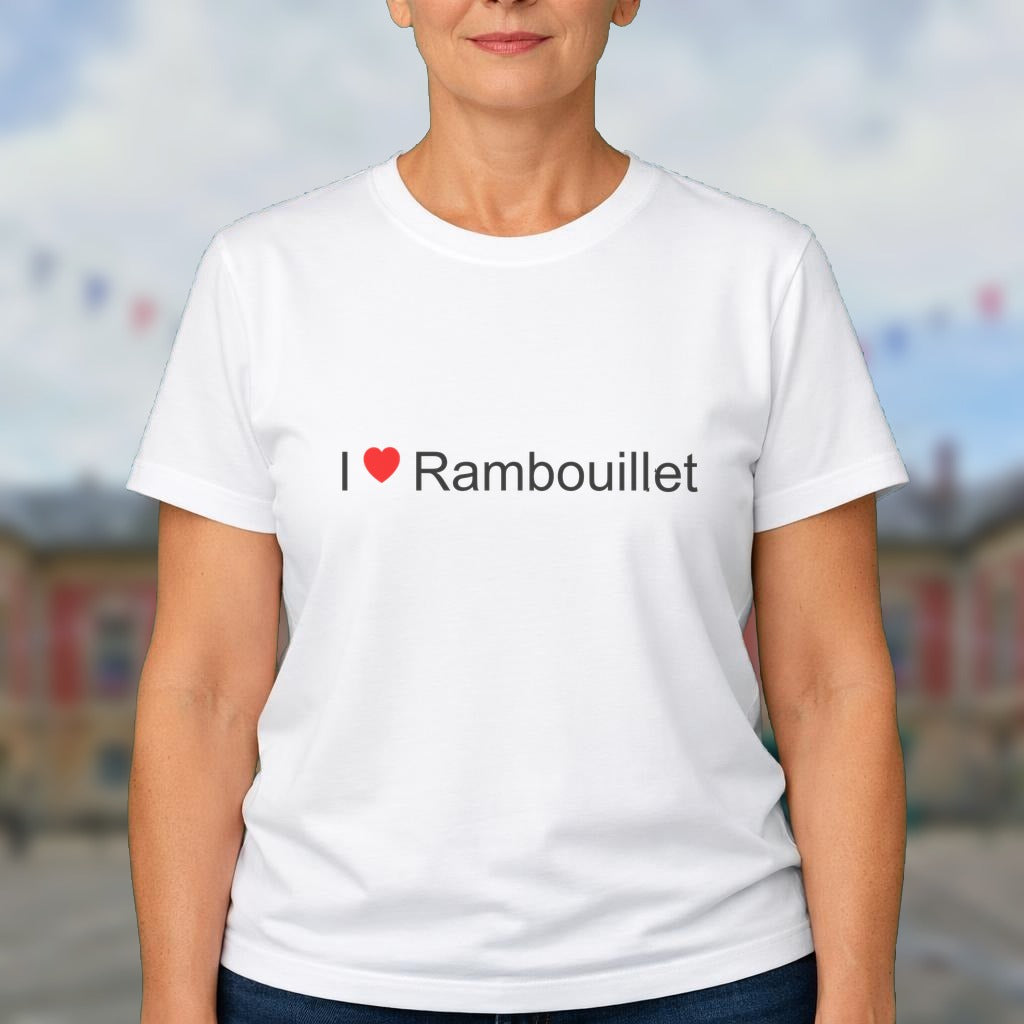 T-shirt I love rambouillet