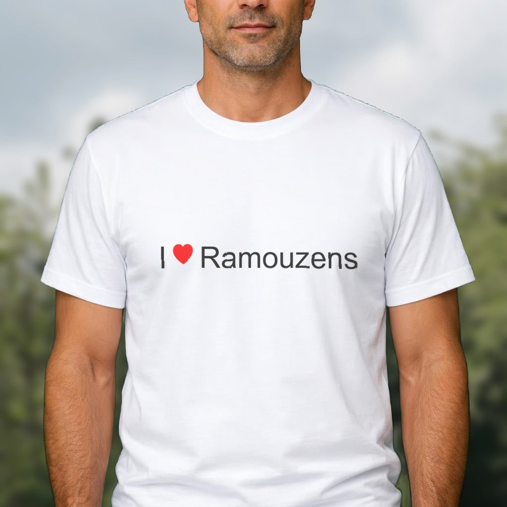 T-shirt I love ramouzens