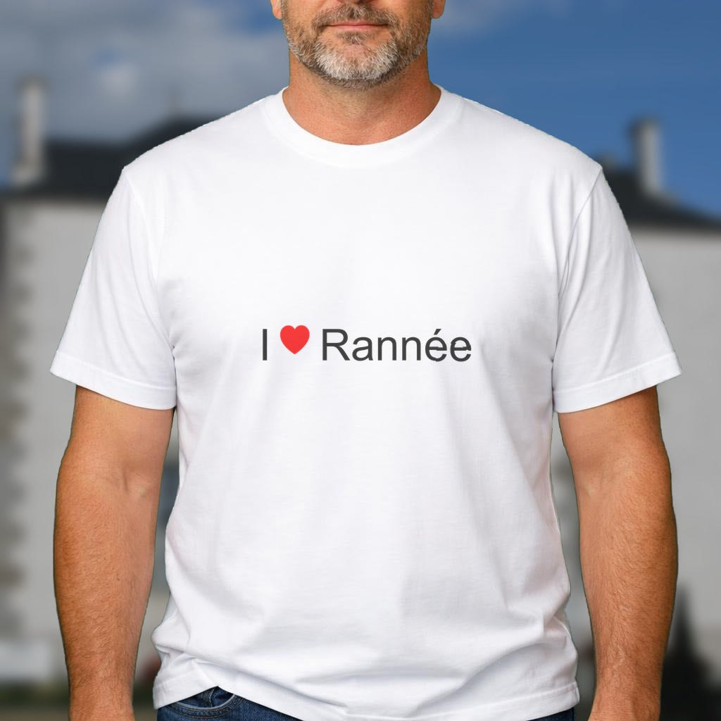 T-shirt I love rannée