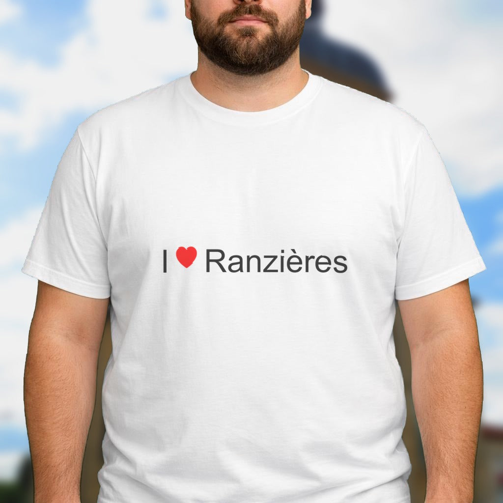 T-shirt I love ranzières