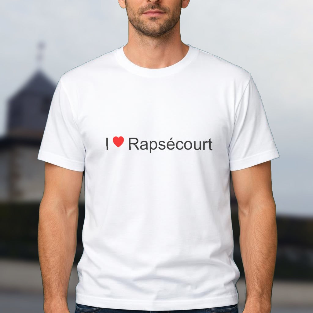 T-shirt I love rapsécourt