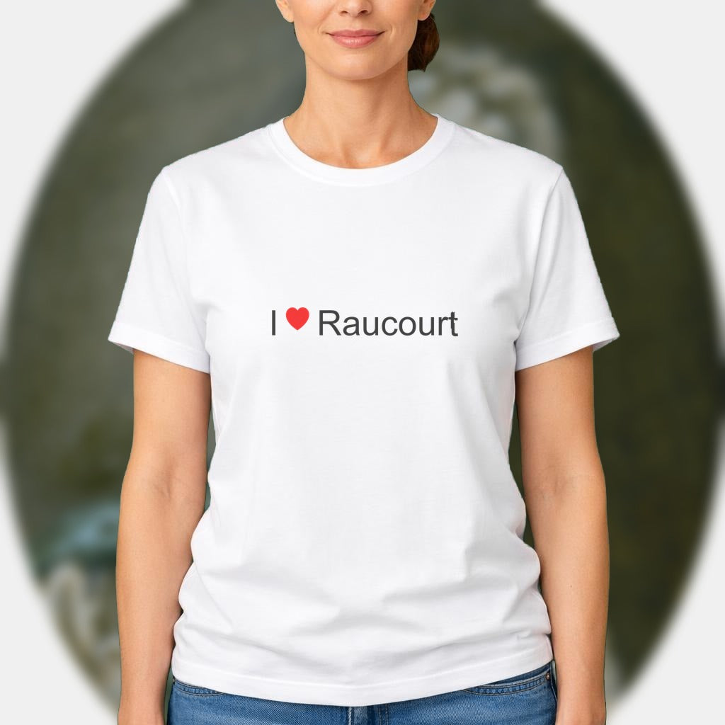 T-shirt I love raucourt