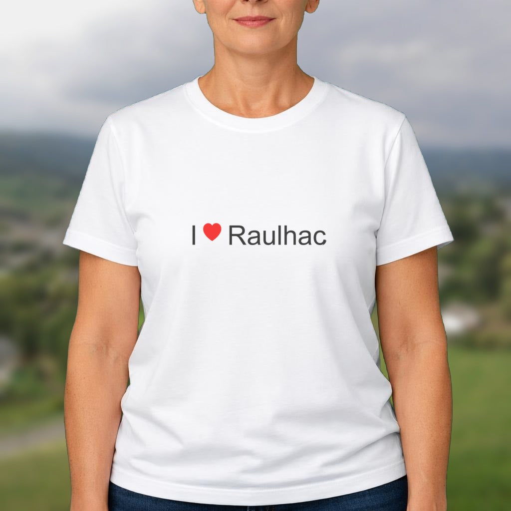 T-shirt I love raulhac