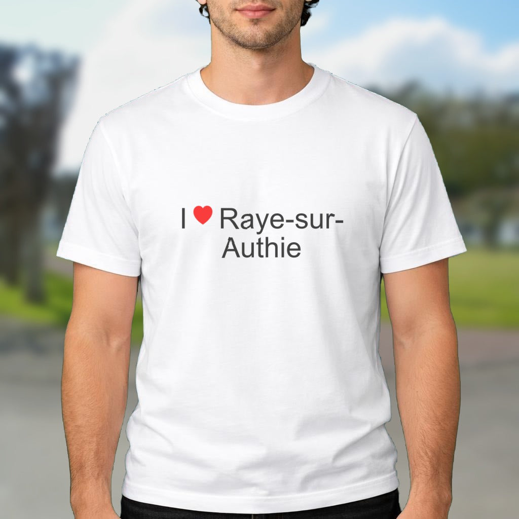 T-shirt I love raye-sur-authie