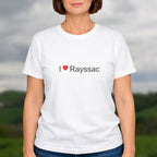 T-shirt I love rayssac