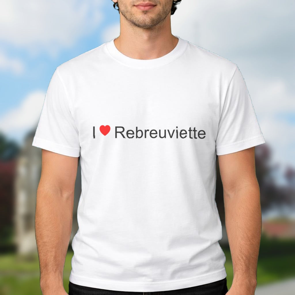 T-shirt I love rebreuviette