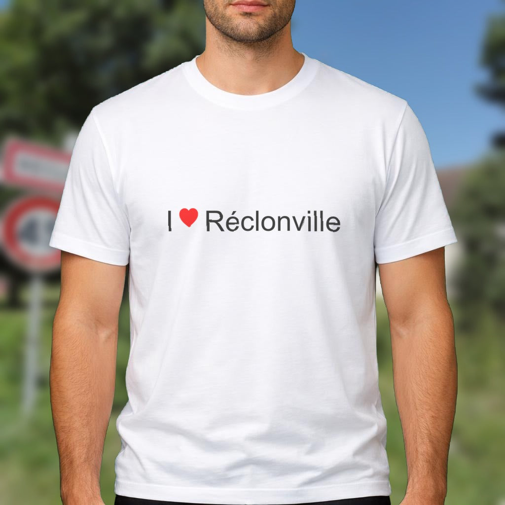 T-shirt I love réclonville