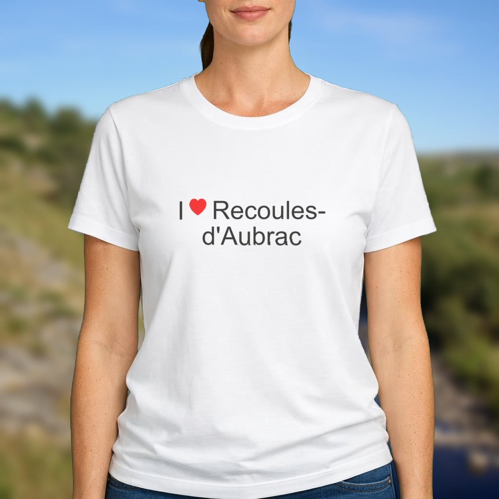 T-shirt I love recoules-d'aubrac