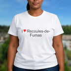T-shirt I love recoules-de-fumas