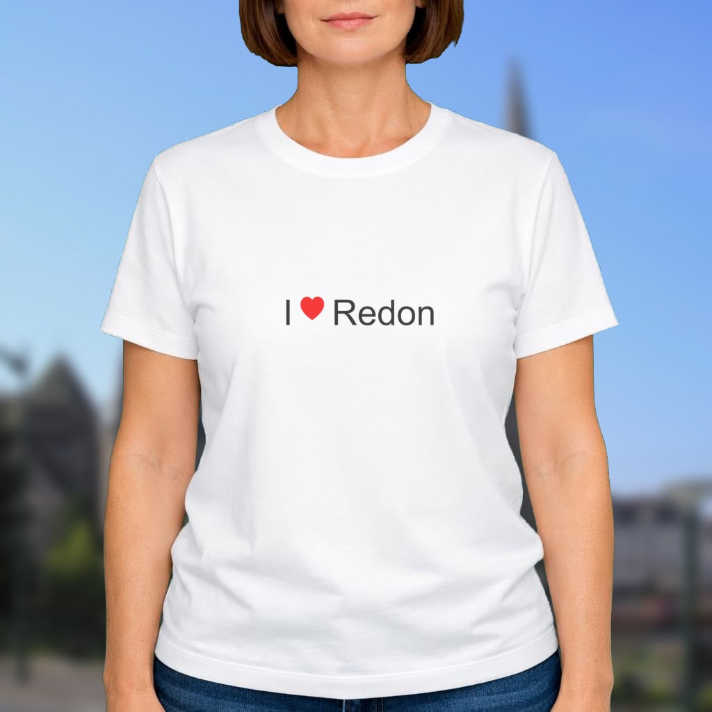 T-shirt I love redon