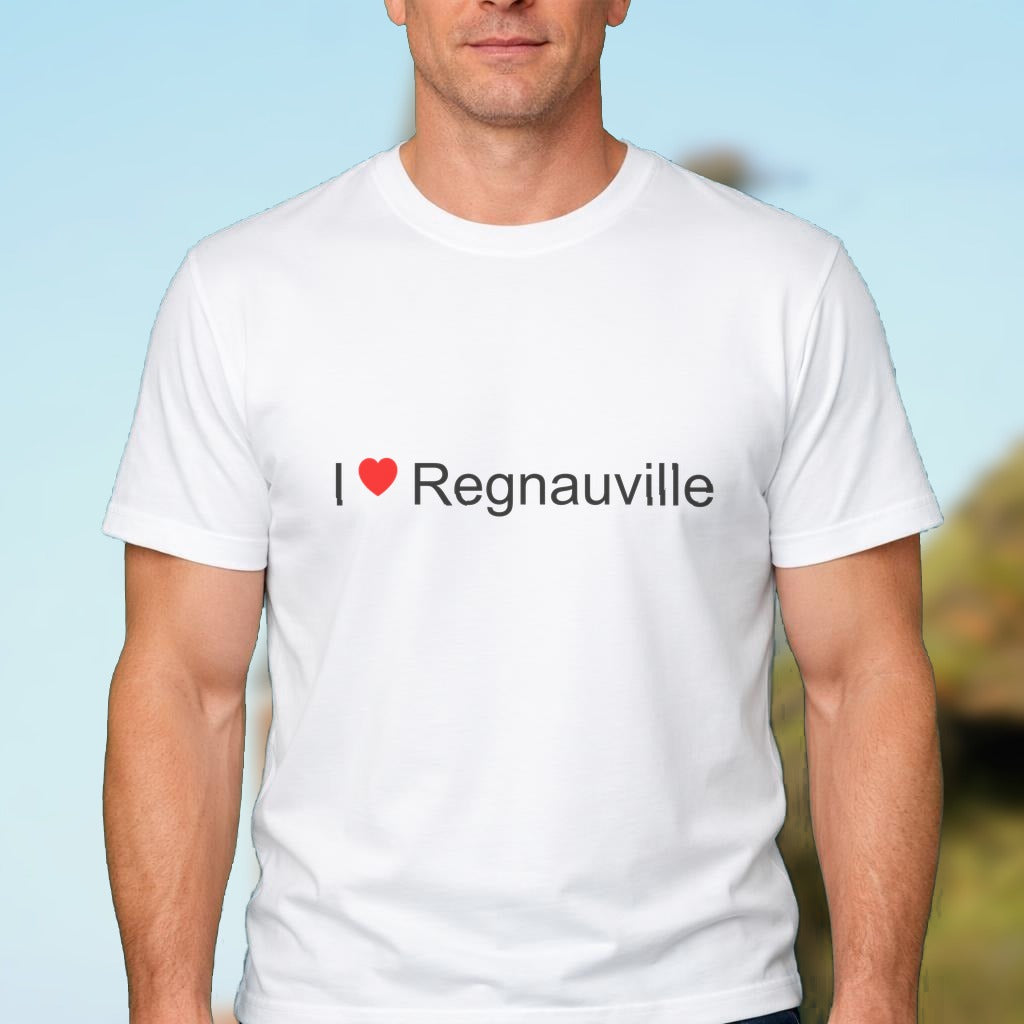 T-shirt I love regnauville