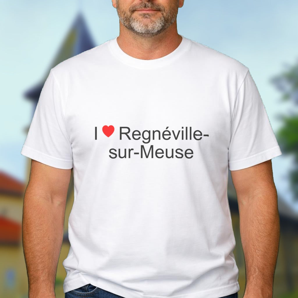 T-shirt I love regnéville-sur-meuse