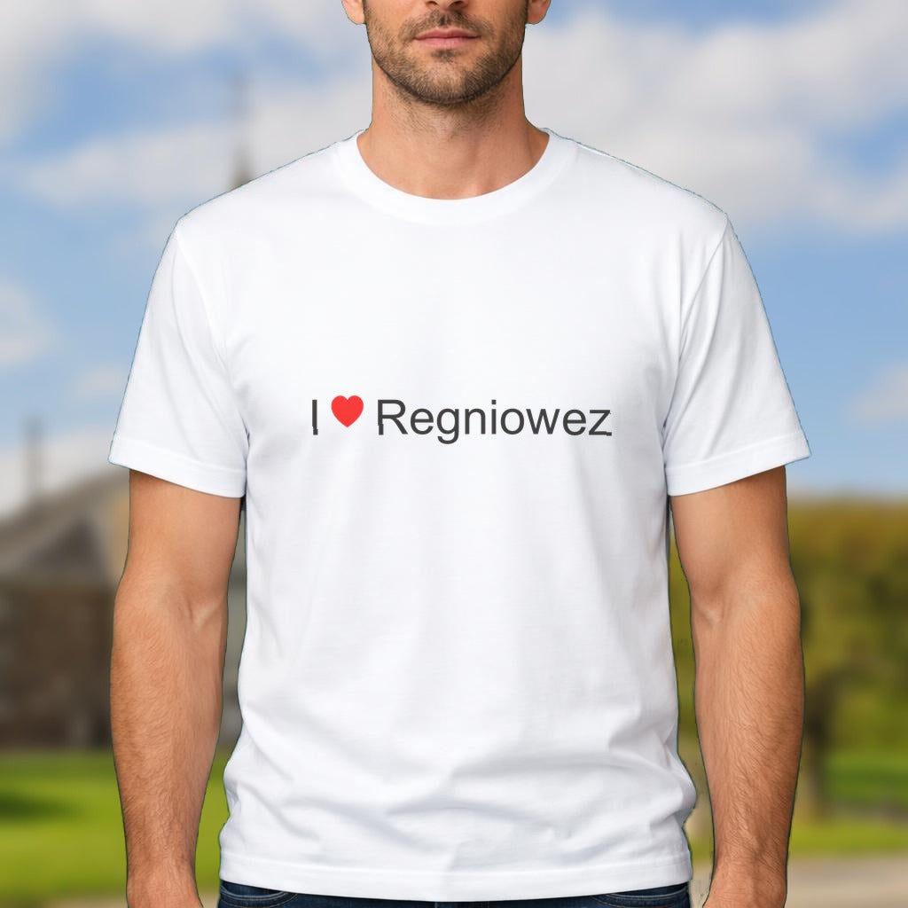 T-shirt I love regniowez