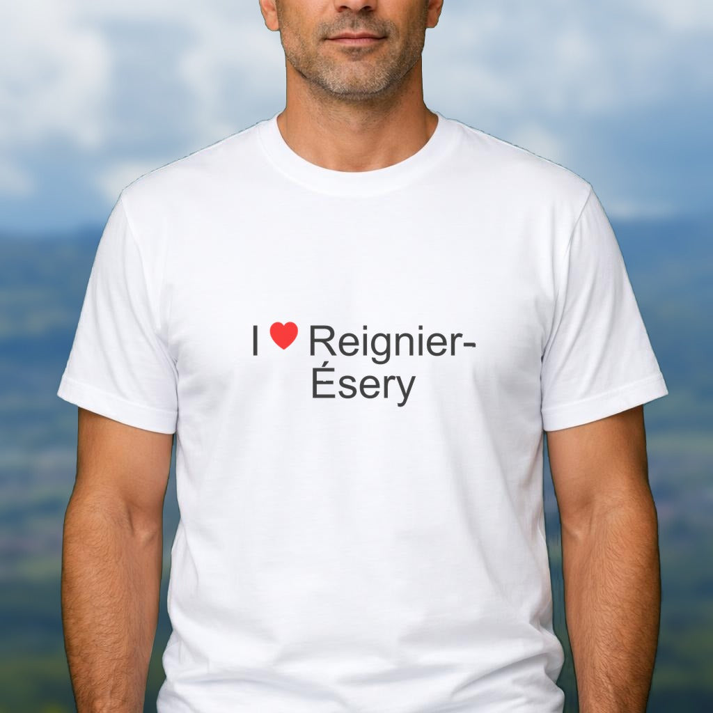 T-shirt I love reignier-ésery