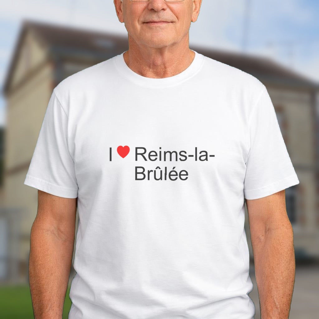 T-shirt I love reims-la-brûlée