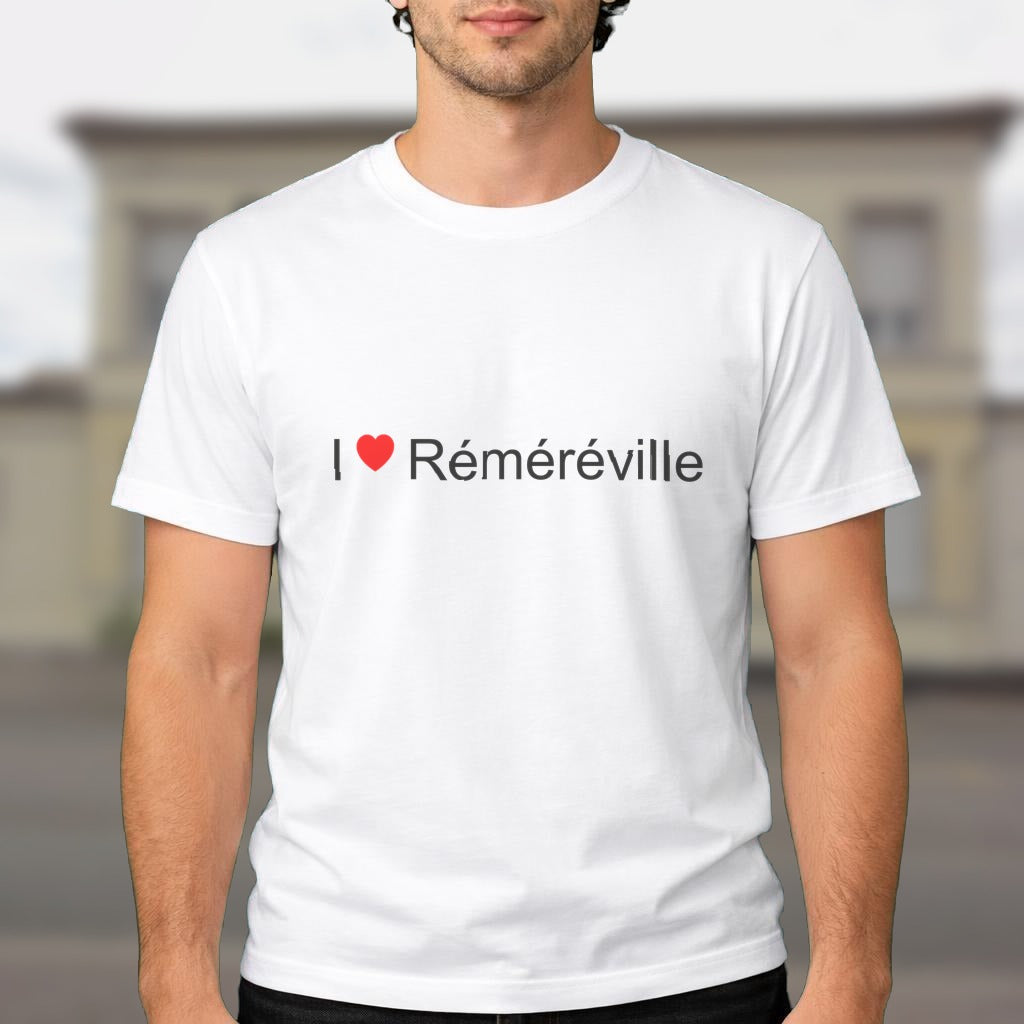 T-shirt I love réméréville